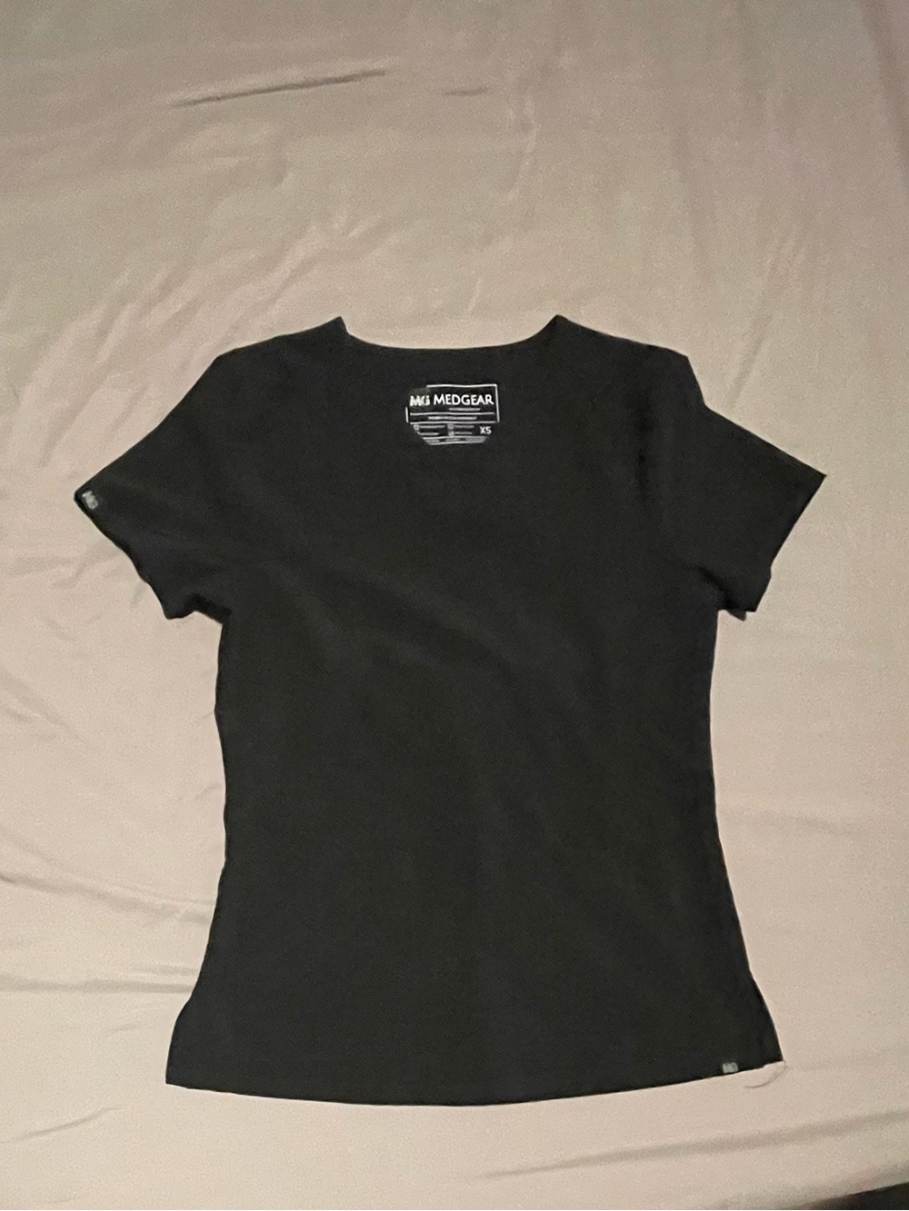 MedGear Women's Black discontinued scrub top